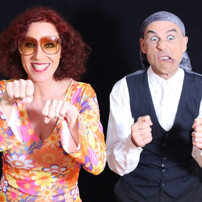 Mime Music Comedy ... Fahrrad fahr'n...